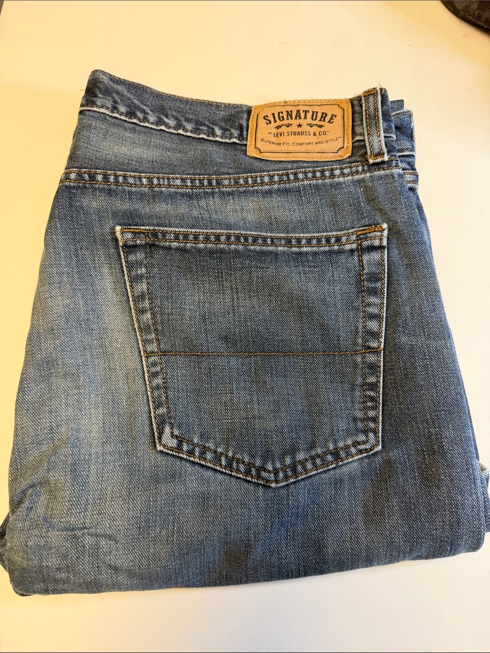Levi's Light Blue Straight Jeans
